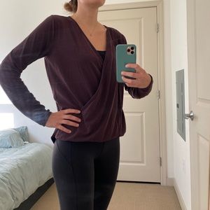 Lululemon Sweatshirt size 6 purple